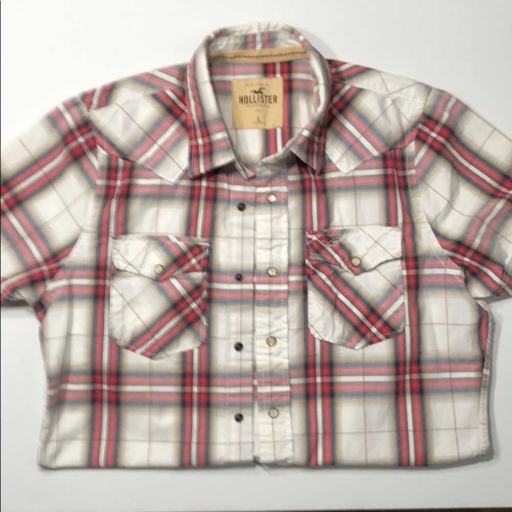 Hollister button up short sleeve